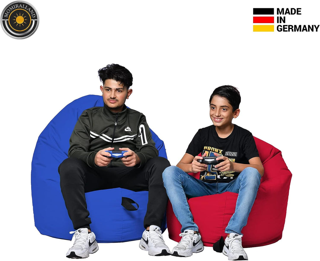 Momiralland Sitzsack 2 in 1 Funktion für bequemes Sitzen & Liegen – Indoor & Outdoor da er Wasserfes