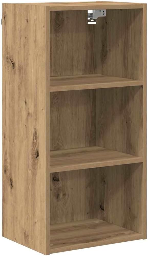 Refined Hängeschrank Riga Artisan-Eiche 40 x 29,5 x 80 cm Holzwerkstoff 1x(3Regale)40cm Artisan-eich
