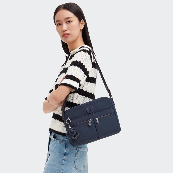 Kipling Unisex New Angie Small Crossbody, Blue Bleu 2 Blue Bleu 2 Einheitsgrösse, Blue Bleu 2 Einhei