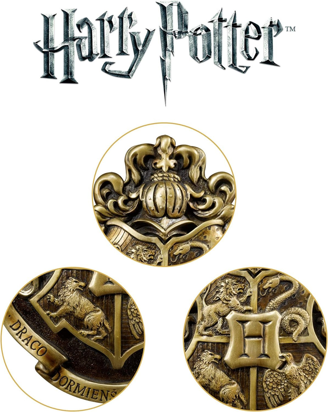 The Noble Collection Hogwarts Crest Wall Art