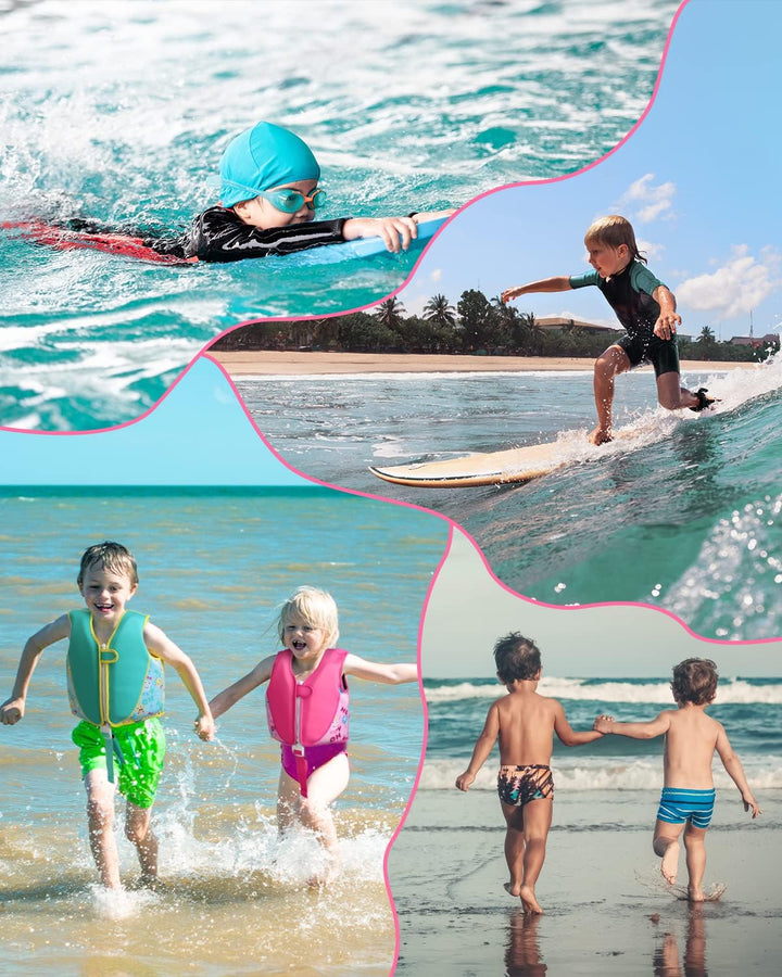 Kinder Schwimmjacke, Kleinkind Neopren Schwimmen Weste Schwimmtraining Hilfe Schwimmende Badeanzug m