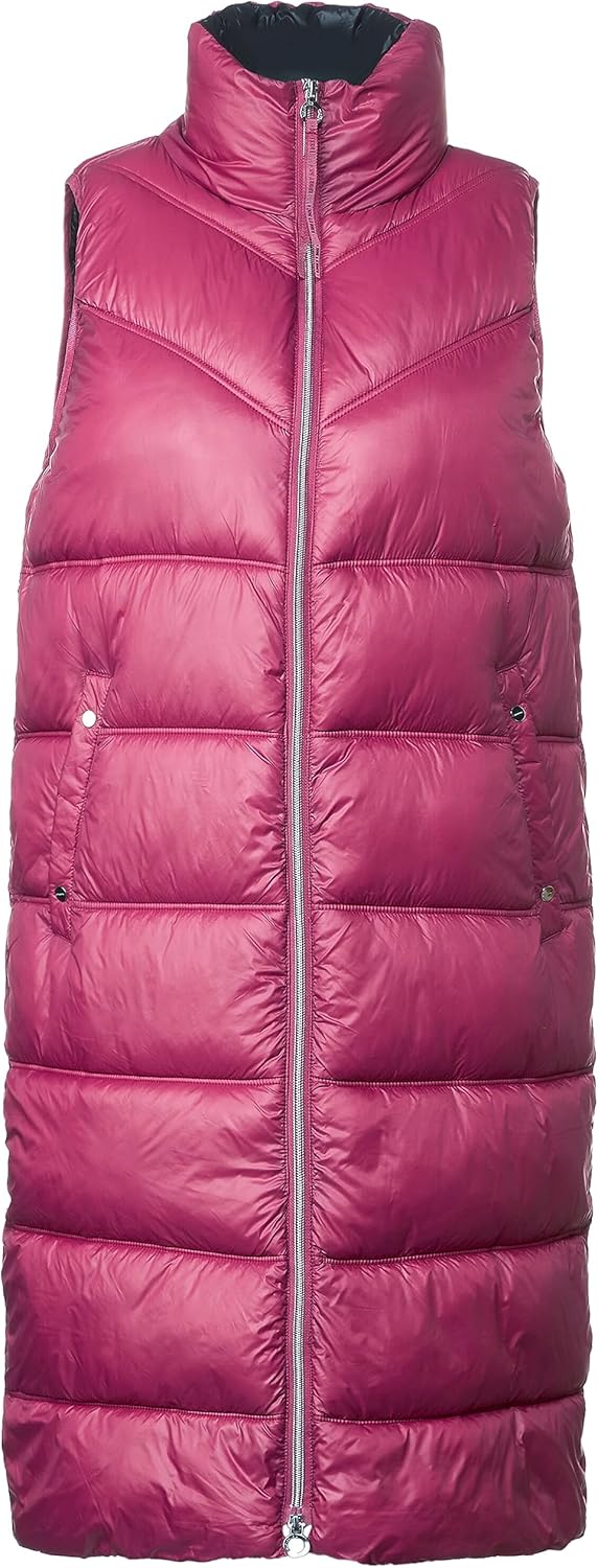 Street One Damen Superleichte Steppweste 36 peony red, 36 peony red