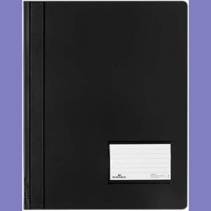 Durable Schnellhefter, überbreit, schwarz, 25er Packung, 268001, schwarz