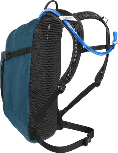 Camelbak MULE Hydration Packung mit 12 100 oz Marokkanisch Blau/Schwarz, Marokkanisch Blau/Schwarz