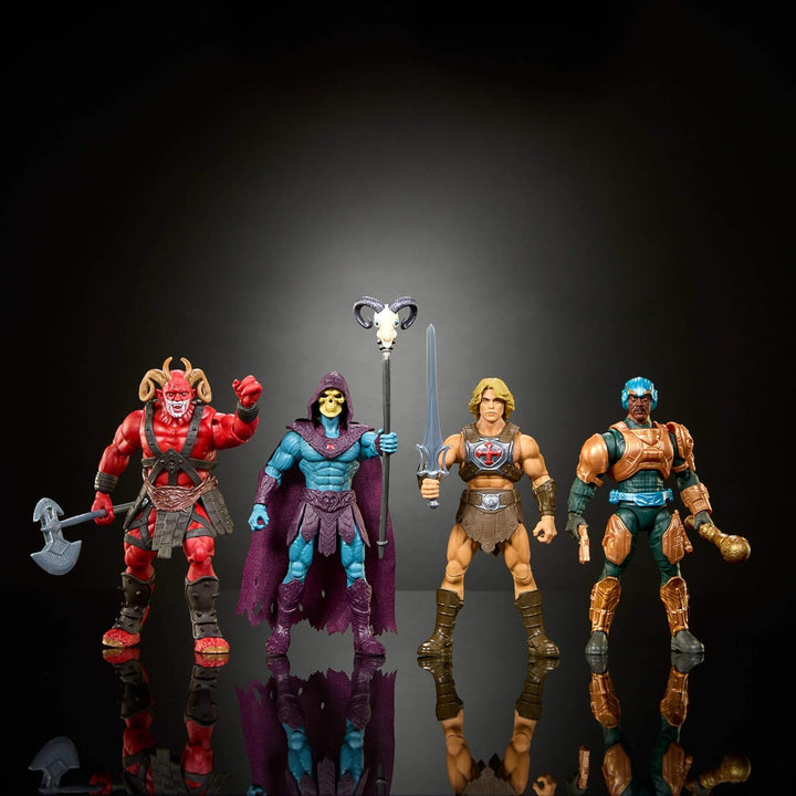 Masters of the Universe Actionfigur-Spielzeug Viererpack, ca. 14 cm, detailgetreu zum Film von 2026