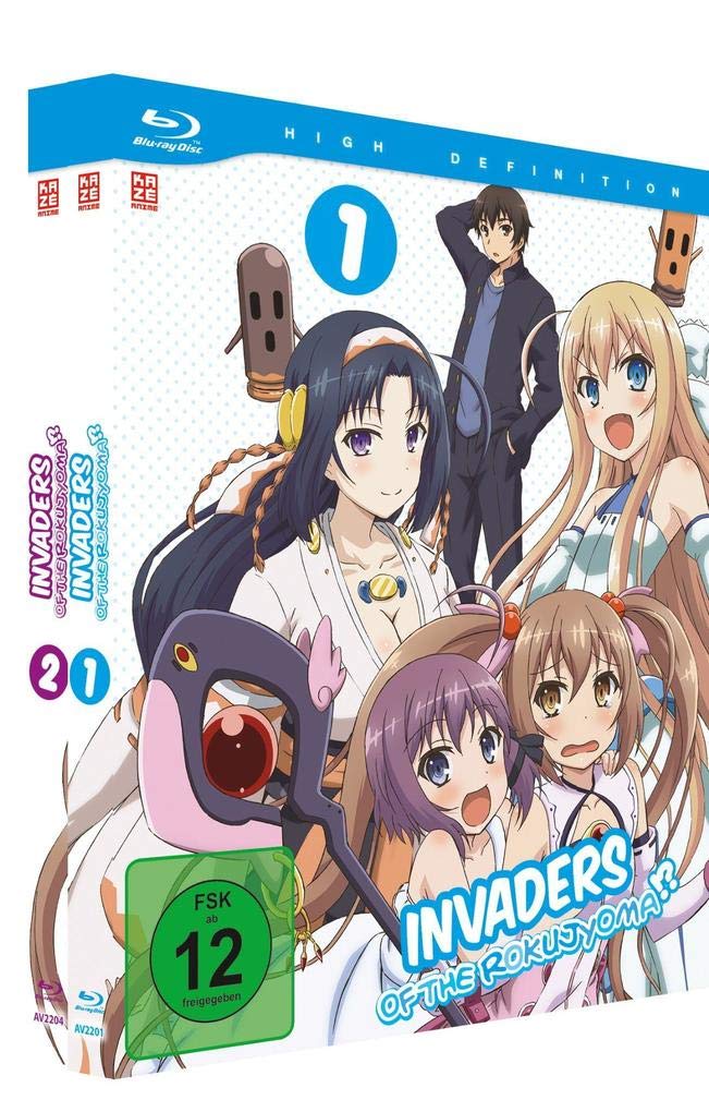 Invaders of the Rokujyōma!? - Gesamtausgabe - Bundle - Vol.1-2 - [Blu-ray], Blu-ray