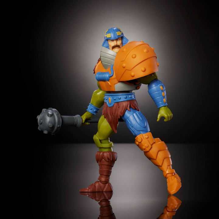 Masters of the Universe Origins 200X Spielzeug, ca. 14 cm grosse Man-at-Arms-Motu-Actionfigur aus de