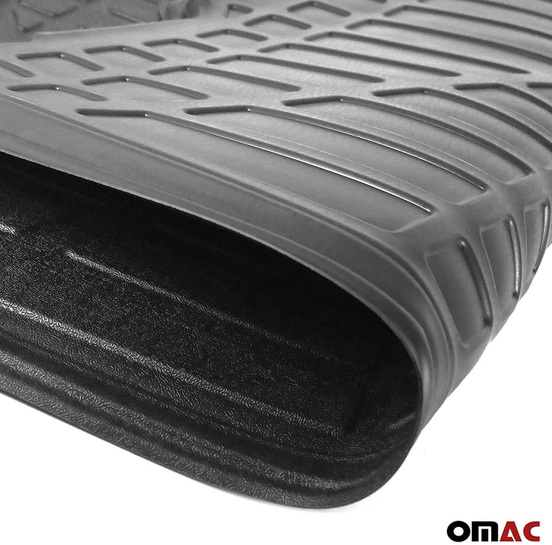 OMAC Kofferraumwanne Laderaumwanne kompatibel mit Honda Jazz 2009-2014 Gummi TPE Schwarz