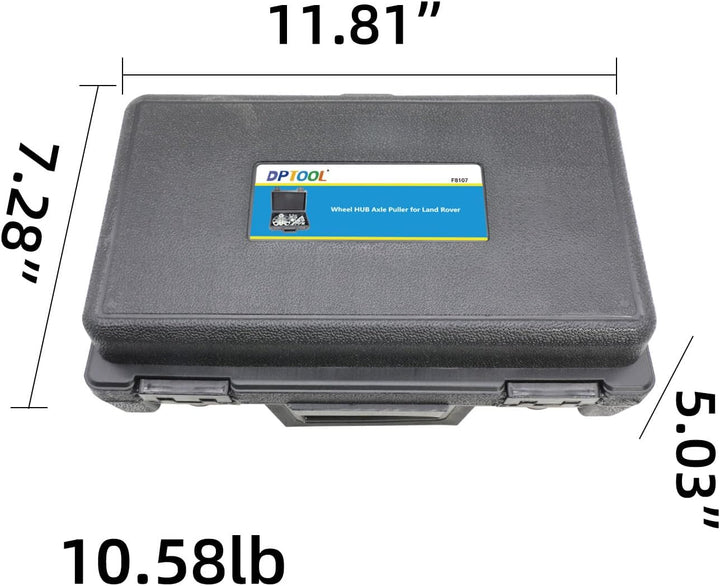 DPTOOL 205-857 Halbwellen-Entferner, Radnaben-Achsabzieher, kompatibel mit Land Rover