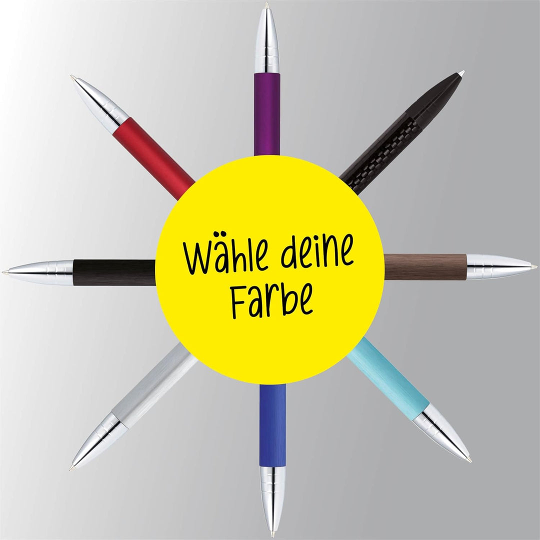 ONLINE Kugelschreiber Vision Smokey Rose I Drehkugelschreiber mit Standard Grossraummine in Stärke M