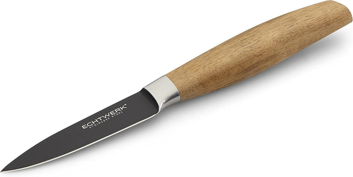 ECHTWERK Schälmesser aus hochwertigem Stahl, Obst & Gemüsemesser, Küchenmesser, Spezialstahl, Griff