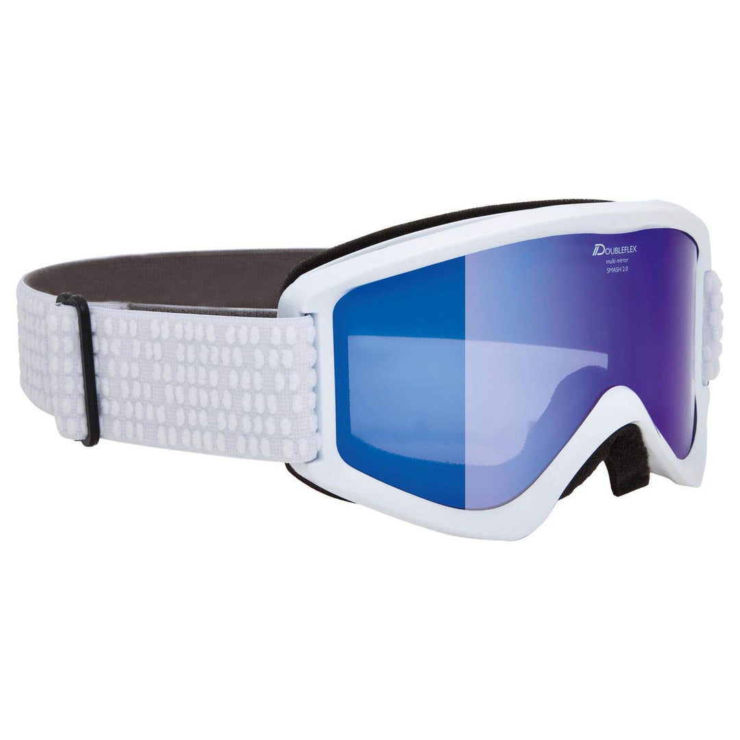 Alpina Sports Unisex Smash 2.0 Mm Skibrille (1er Pack) Einheitsgrösse Weiss, Einheitsgrösse Weiss