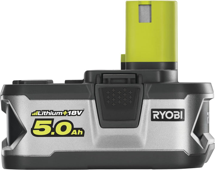 Ryobi Laubbläser für Staubsauger, 18 V, LithiumPlus Brushless – 1 Akku 5,0 Ah – 1 Schnellladegerät R