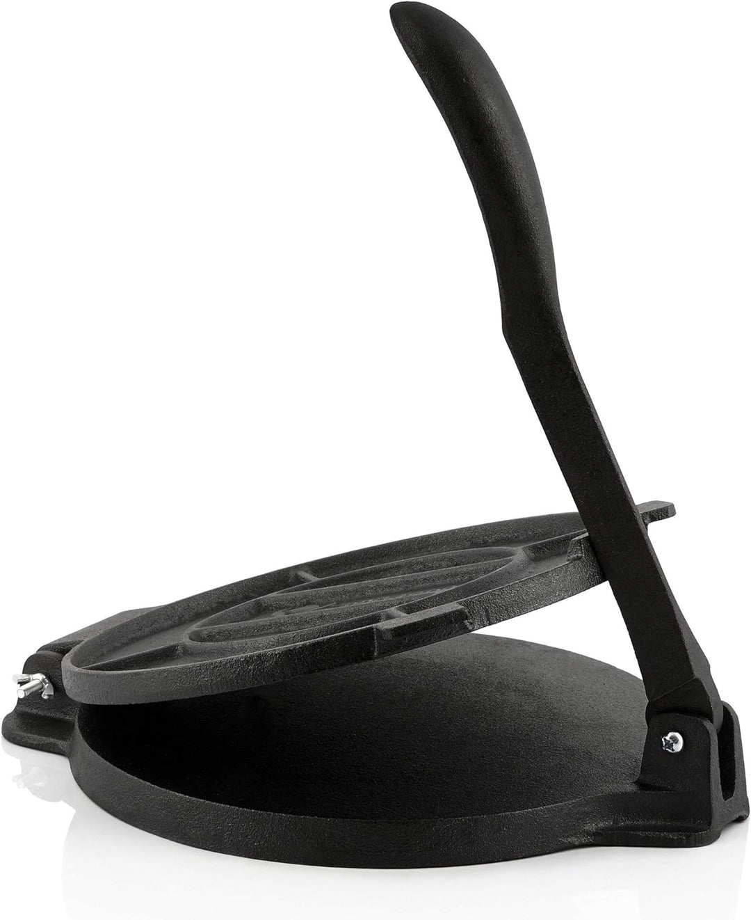 BBQ-Toro Gusseisen Tortilla Presse Ø 20 cm | für hausgemachte Tortillas | Tortillapresse, Maismehl P