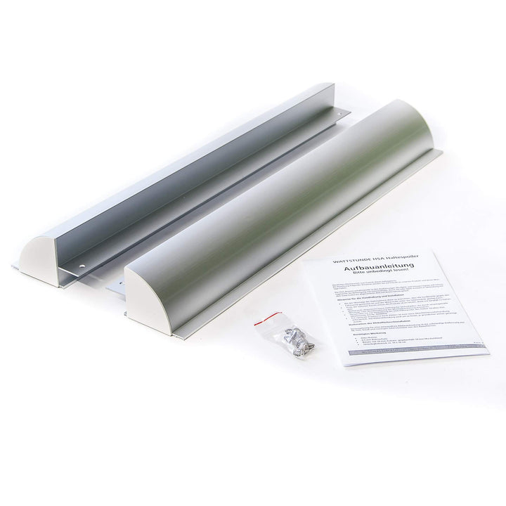 WATTSTUNDE Solarmodul Haltespoiler Dachbefestigungen Dachdurchführung weiss (HSA68/W), HSA68/W