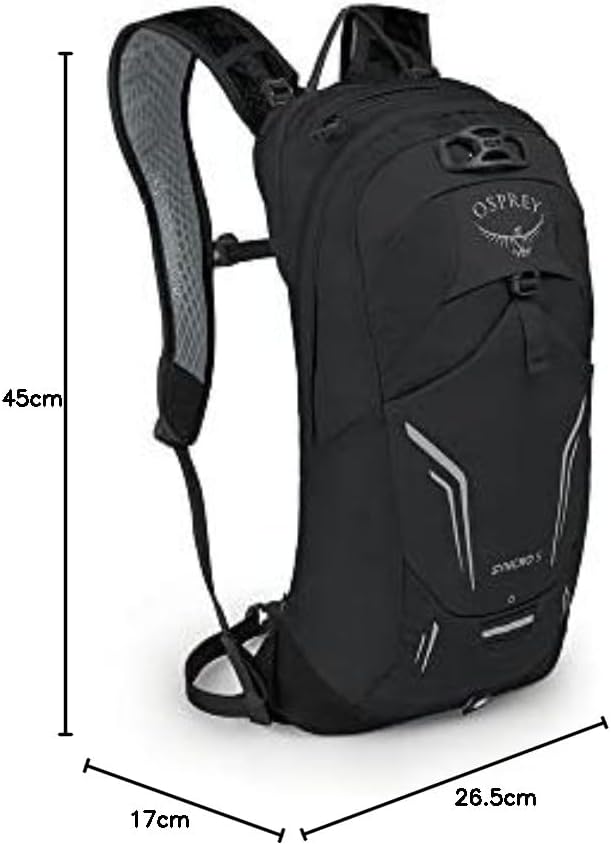 Osprey Europe Herren Syncro 5 Backpack Schwarz, Schwarz
