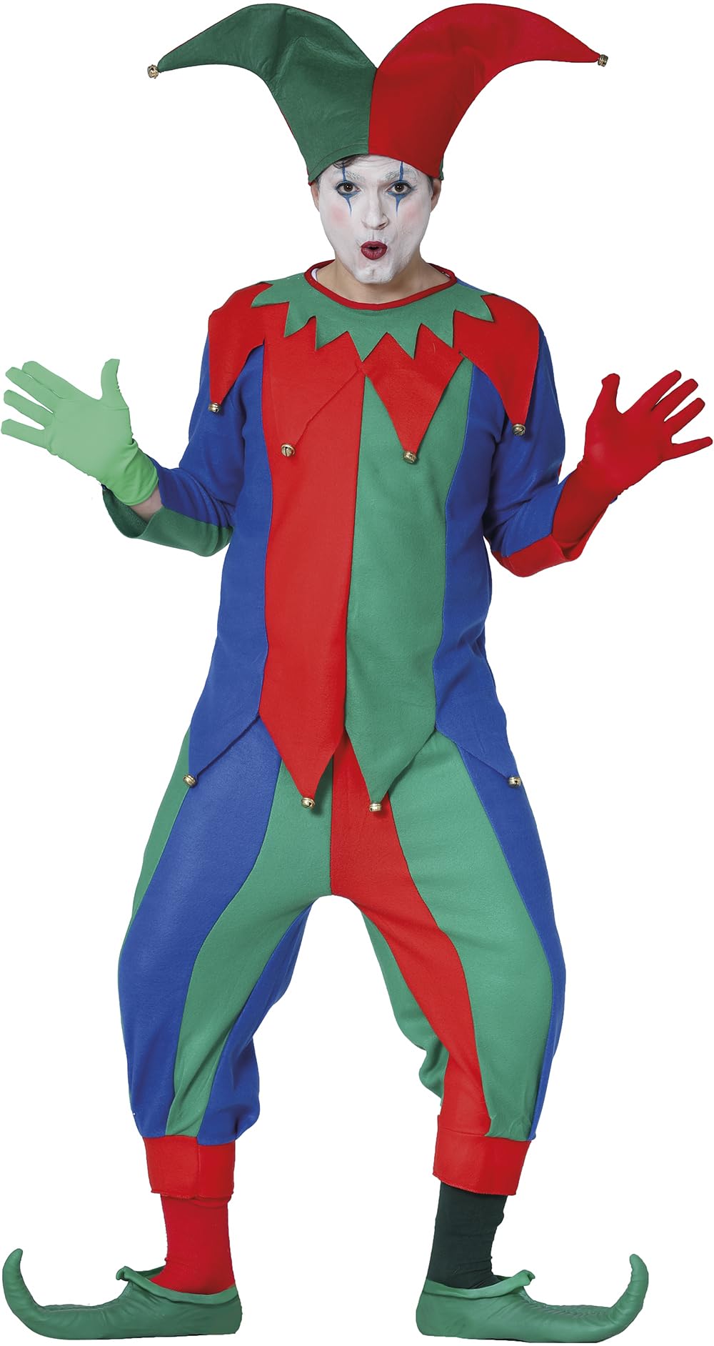 Guirca Court Jester Karneval Kostüm, M