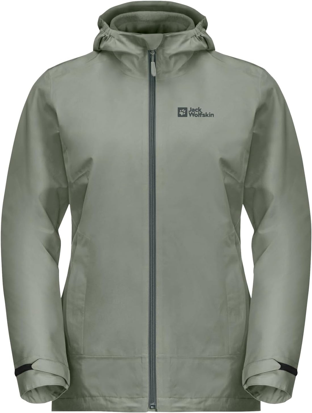 Jack Wolfskin Damen Moonrise 3in1 Jkt W Jacket, XS mint leaf