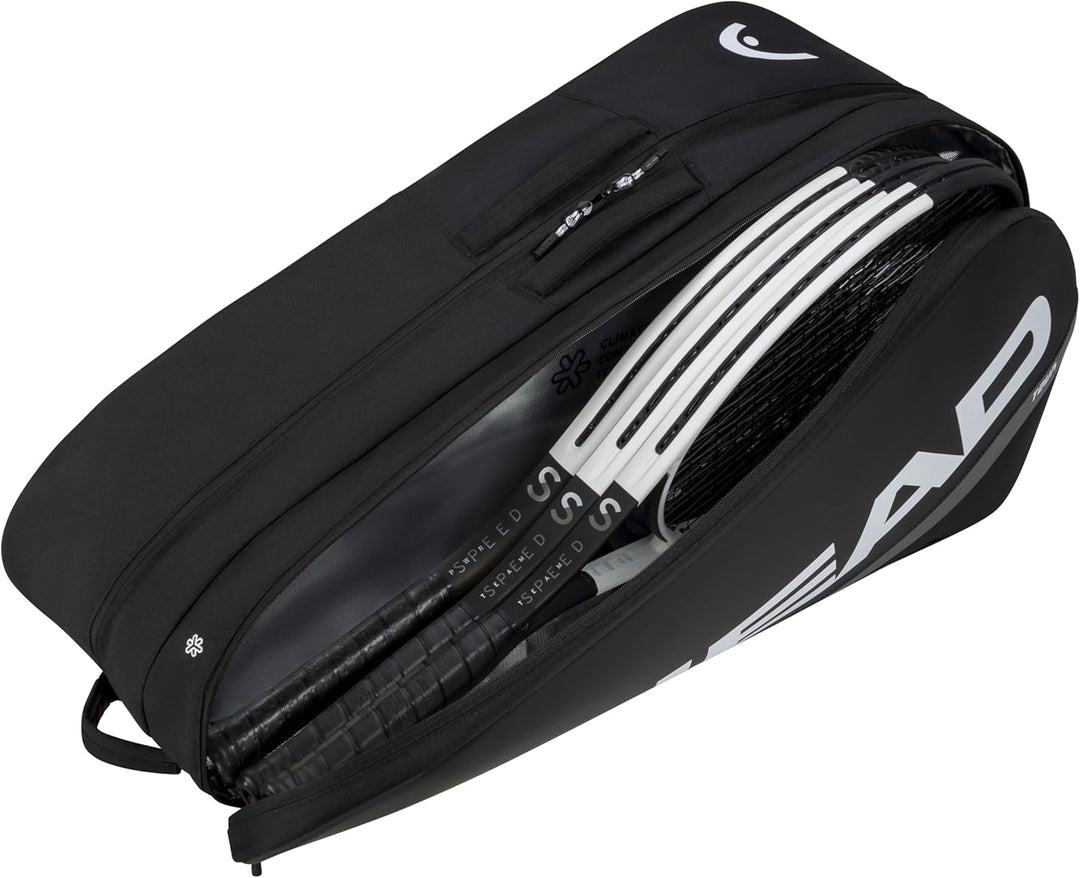 HEAD Tour Racquet Bag L Schwarz/Weiss, Schwarz/Weiss