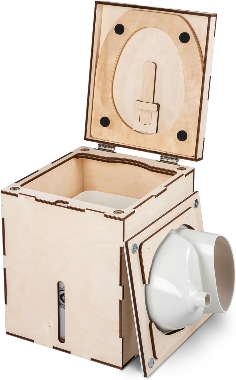 Kildwick MiniLoo Bausatz Campingtoilette/Komposttoilette Weiss, Weiss