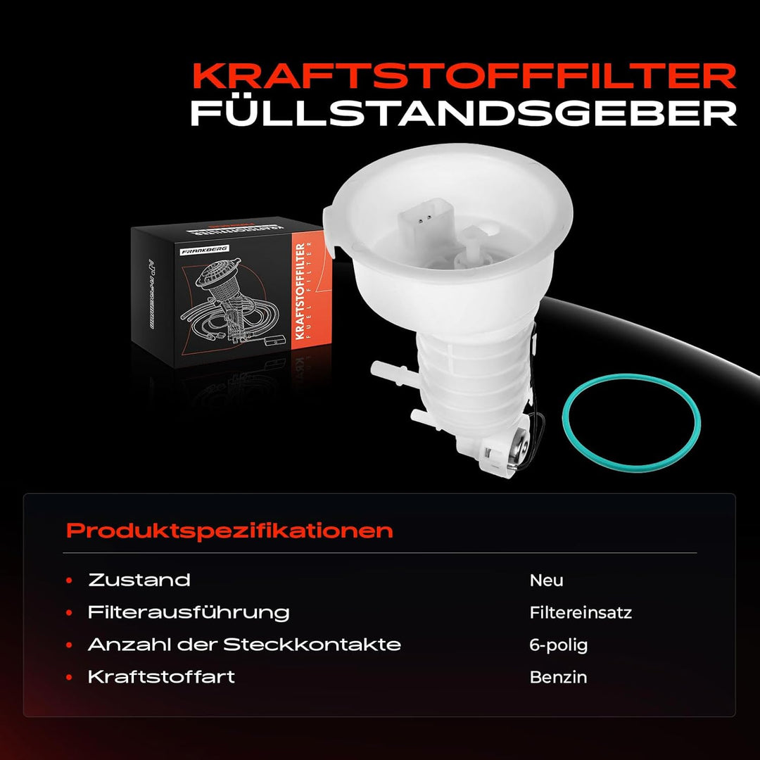 Frankberg Kraftstofffilter 5-Polig für Z4 Roadster E89 sDrive18i sDrive20i sDrive28i sDrive35i sDriv
