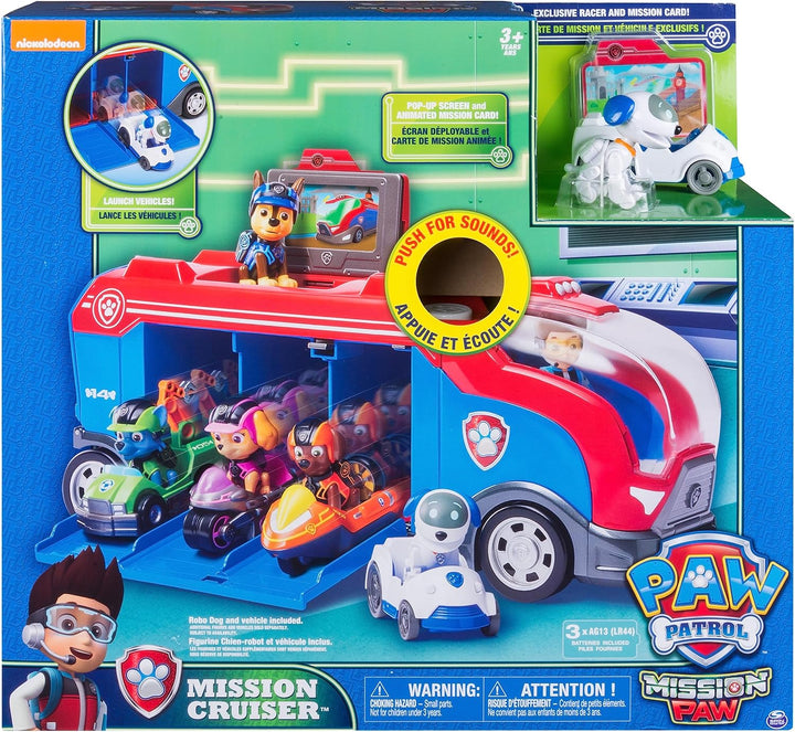 PAW PATROL Mission Cruiser Einsatzfahrzeug und Spielset