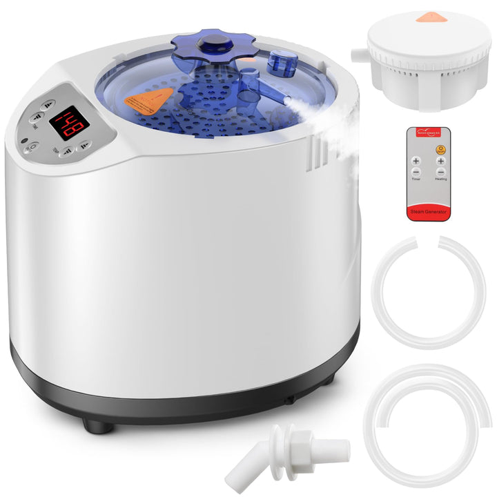 I-THERA-U Sauna Dampfgenerator - 3L Tragbare Dampfsauna Dampfgenerator, 1200W Begasungsmaschine für