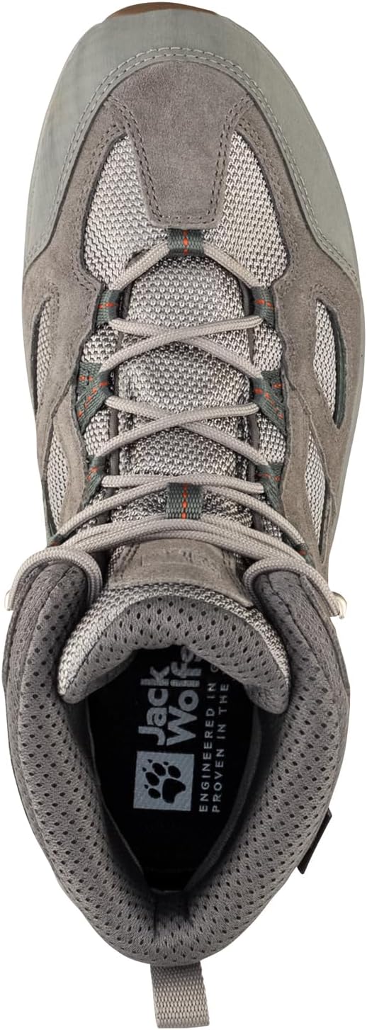 Jack Wolfskin Herren Vojo 3 Texapore Mid M Wanderschuh 40.5 EU Smokey Grey, 40.5 EU Smokey Grey