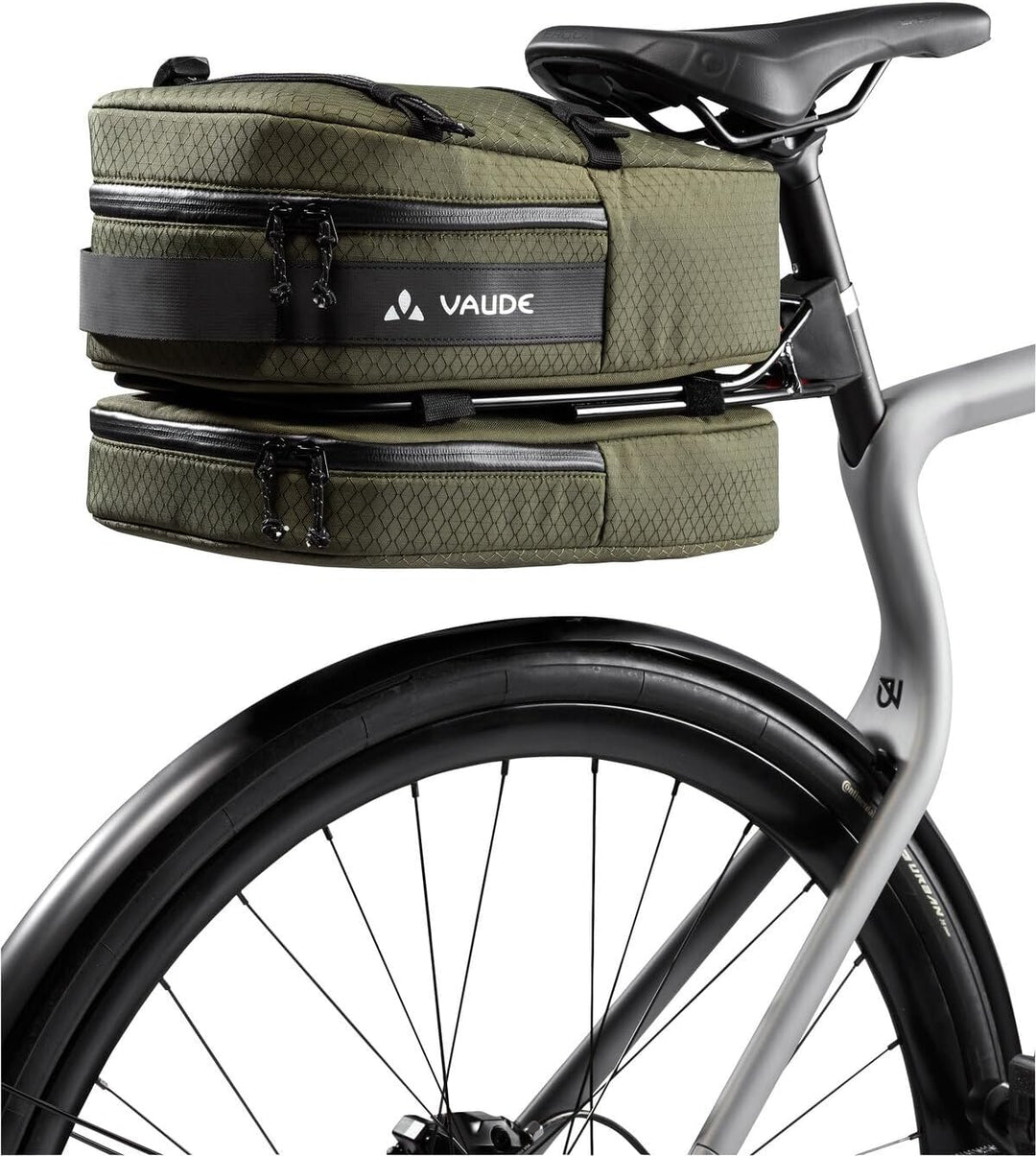 VAUDE RT-Satteltaschen Cyclist Saddle Bag Einheitsgrösse Khaki, Einheitsgröße Khaki