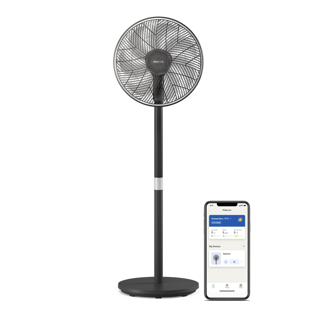 Philips Smart Standventilator Serie 3000. Starke & extrem leise SilentWings-Technologie. 19 dB. 2-in