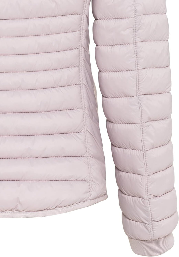camel active Damen leichte Steppjacke mit Abnehmbarer Kapuze 44 Blouson Rosa, 44 Blouson Rosa