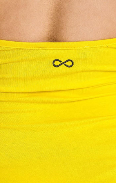 Gianni Kavanagh Damen Yellow Neverland Dress Freizeitkleid XL Gelb, XL Gelb