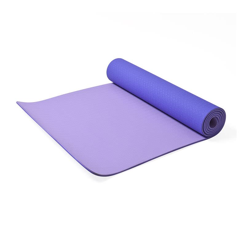 SHOP LC Yogamatte rutschfest Trainingsmatte für Fitness, Pilates &amp; leichte Reisematte für zu Hause o