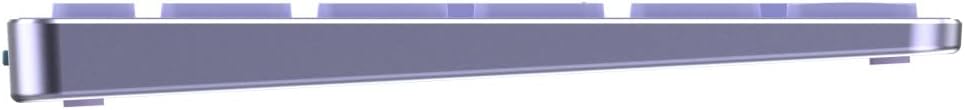Rapoo E9700M kabellose Tastatur Wireless Keyboard wiederaufladbarer Akku flaches Aluminium Design DE