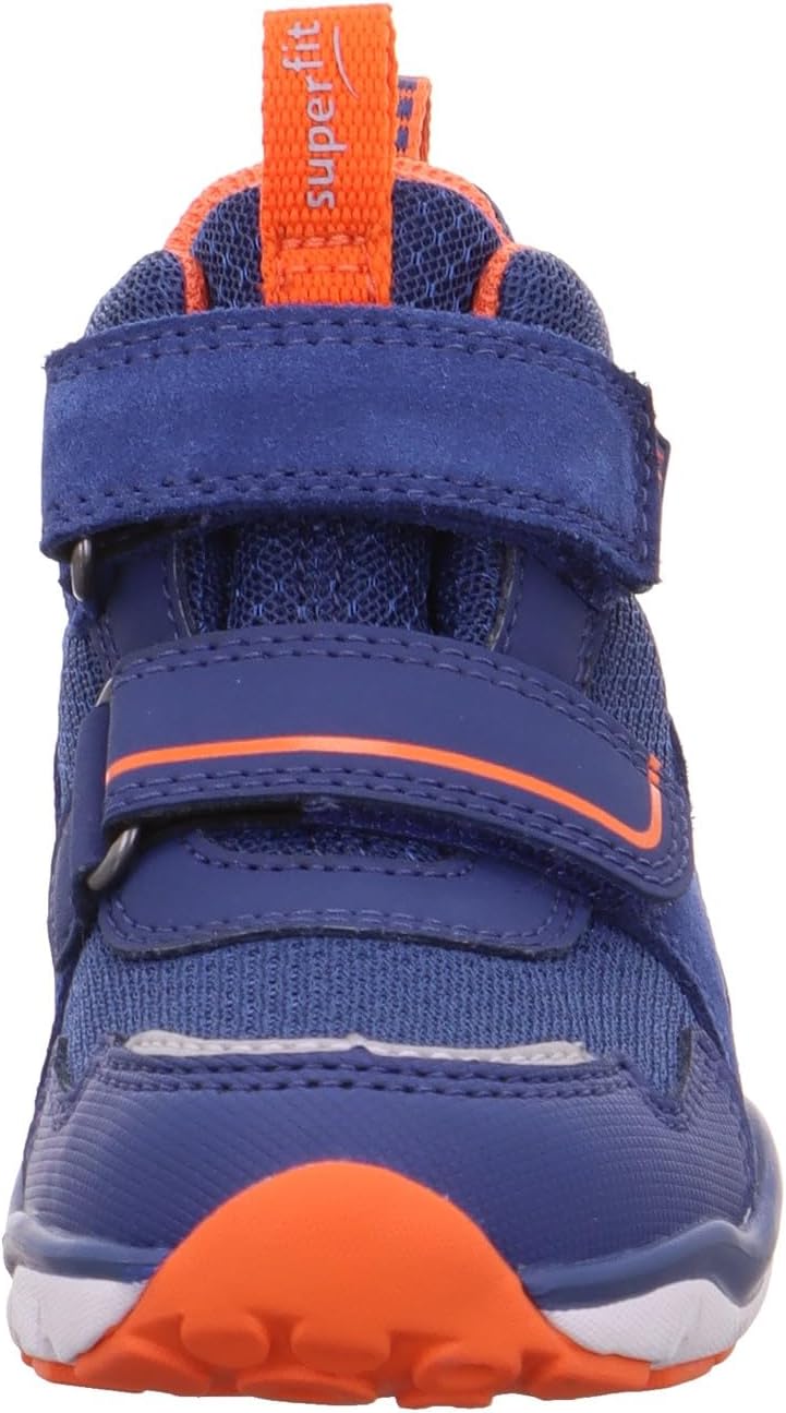Superfit Jungen SPORT5 leicht gefütterte Gore-Tex Sneaker 22 EU Weit Blau Rot 8040, 22 EU Weit Blau