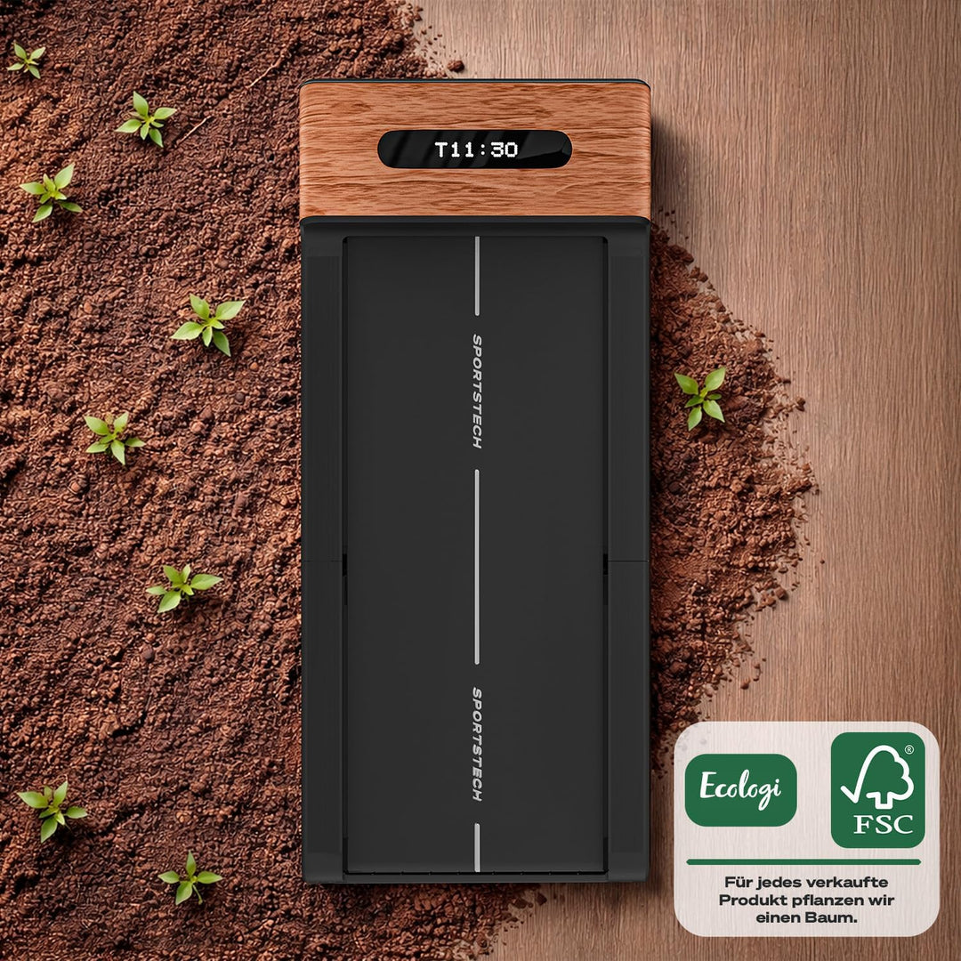 Sportstech Walking Pad für Zuhause klappbar, bis 8 km/h, Schrittezähler, für Schreibtisch und Büro,