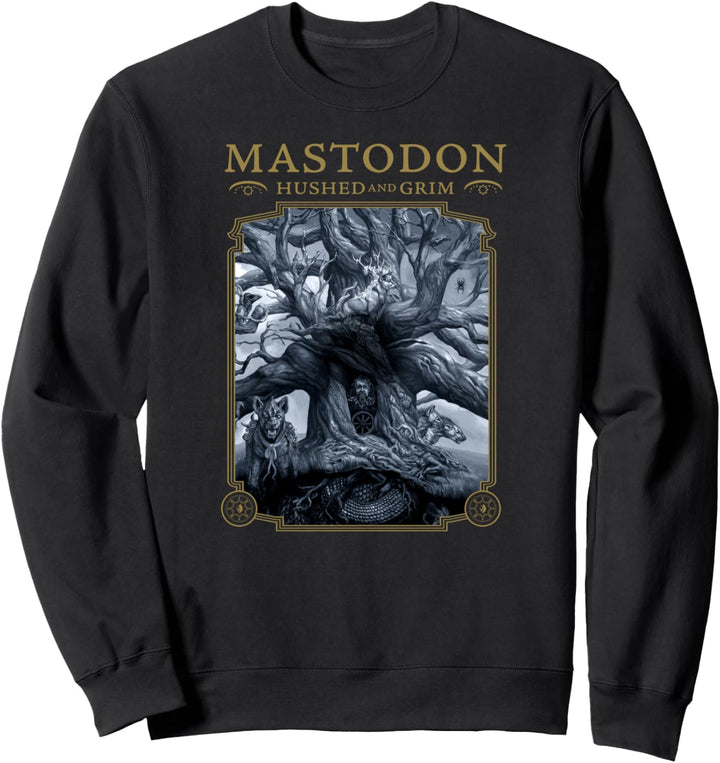 Mastodon - Hushed and Grim Cover Tracklist Back Print Sweatshirt