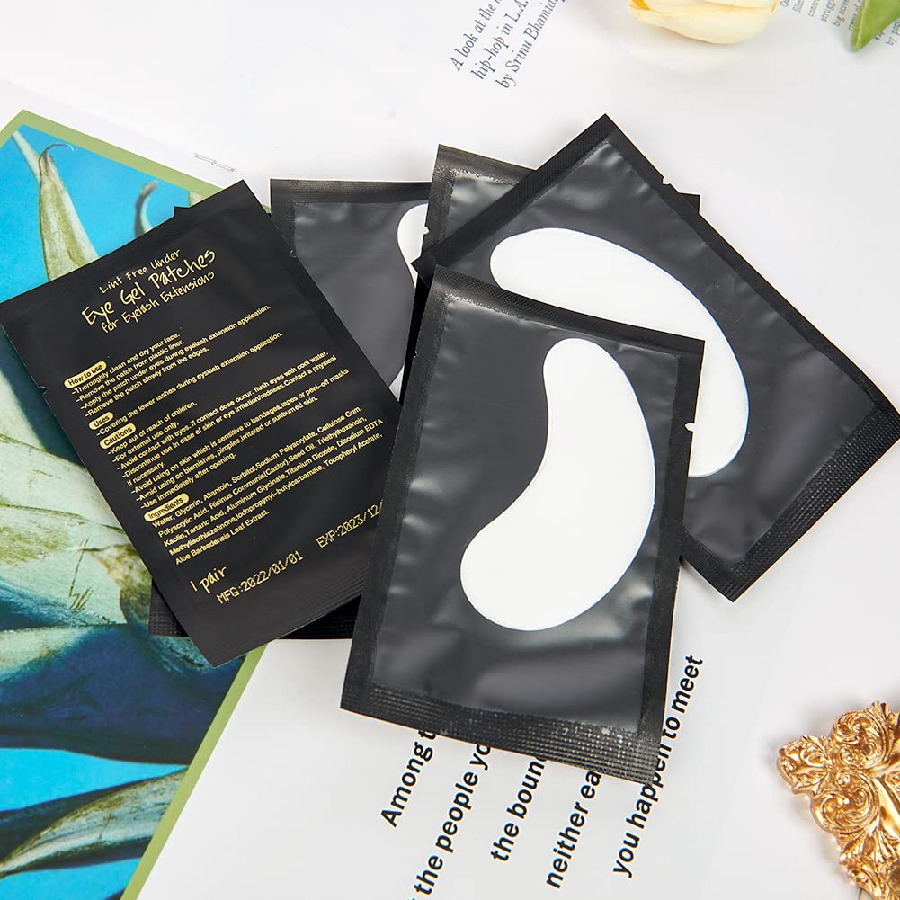 Lunamoon 150Paar Augenpads für Wimpernverlängerung Wimpern Pads Wimpernverlängerung Pad Wimpernlifti