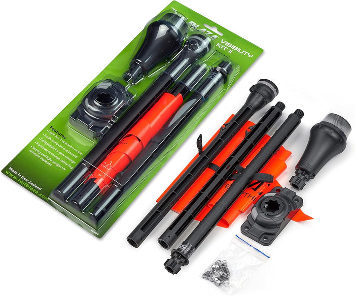 RAILBLAZA Unisex-Adult ND-160 Visibility KIT II, Negro, Standard