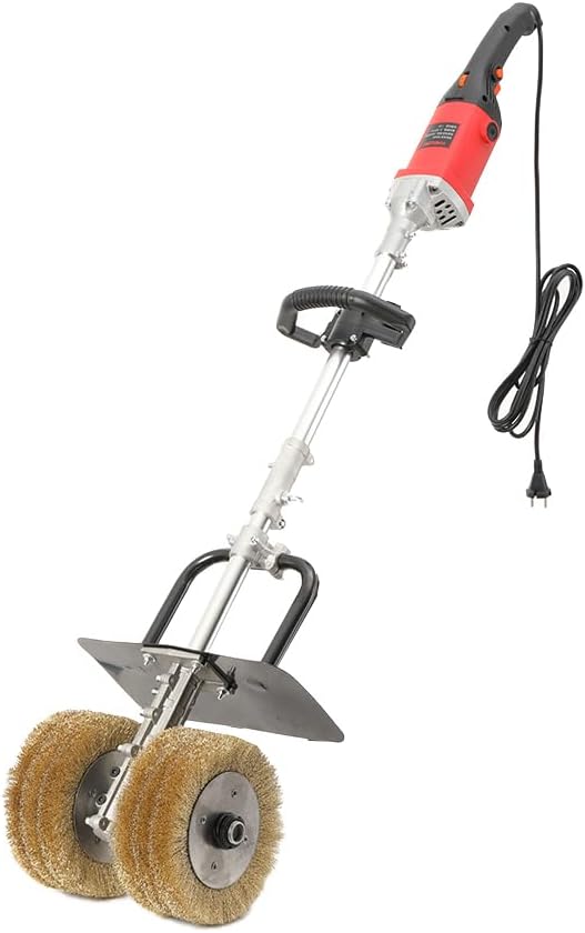 Bürstenschleifer 3580W, Leistungsstarker Walzenschleifer, Schleifmaschine für Aussenrenovierungen, 6