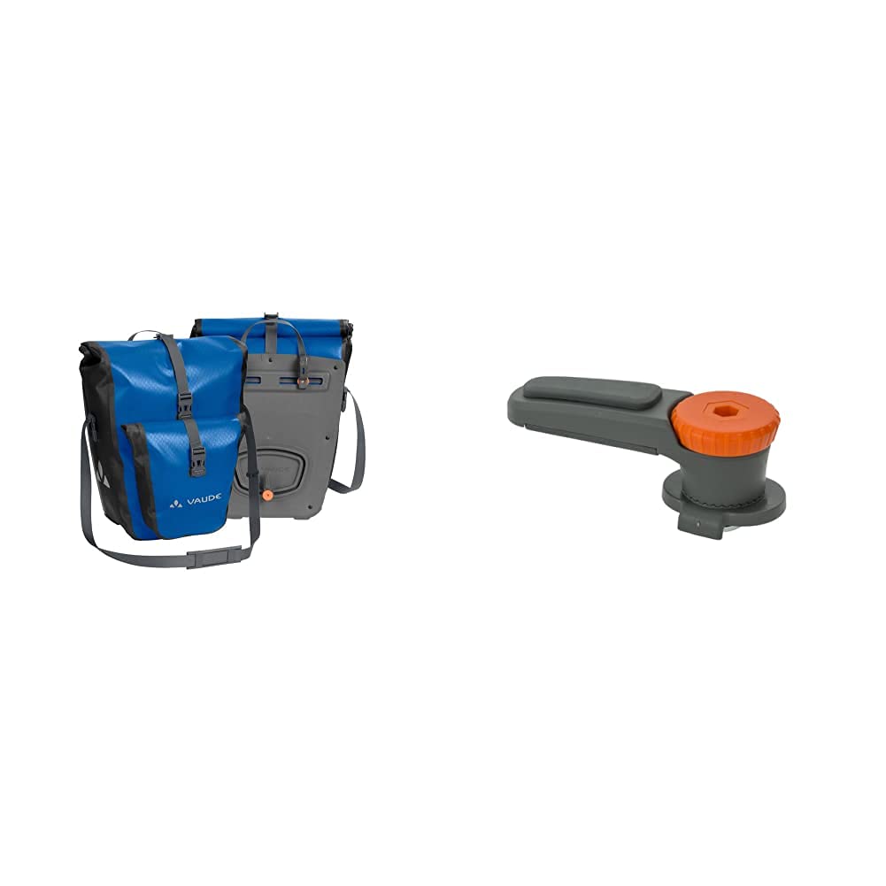 VAUDE Fahrradtaschen für Gepäckträger Aqua Back Plus, 2 x Hinterradtaschen wasserdicht, 51 Liter Vol