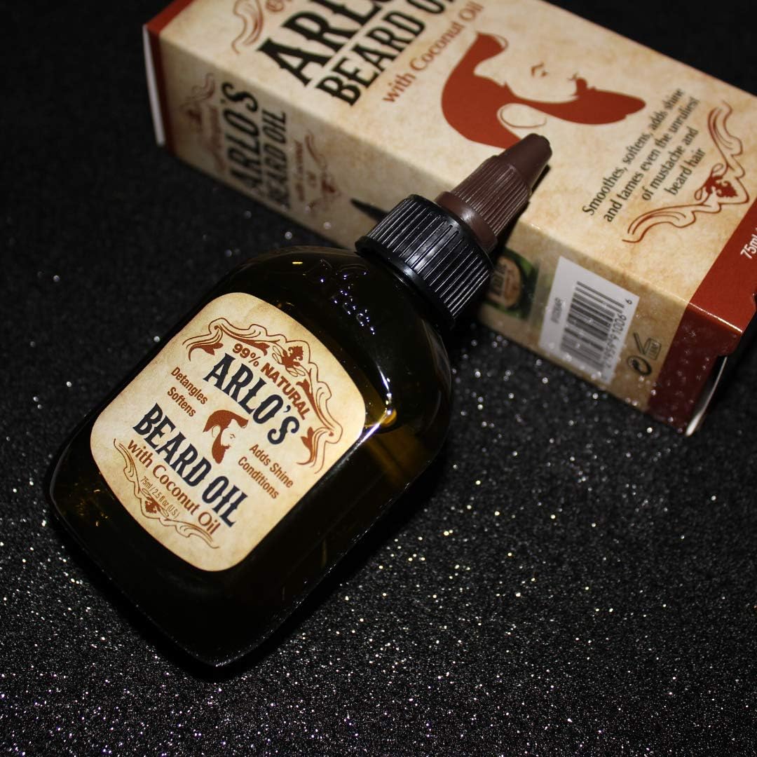 Arlo's Pro Growth Castor Bart Öl, 75 ml