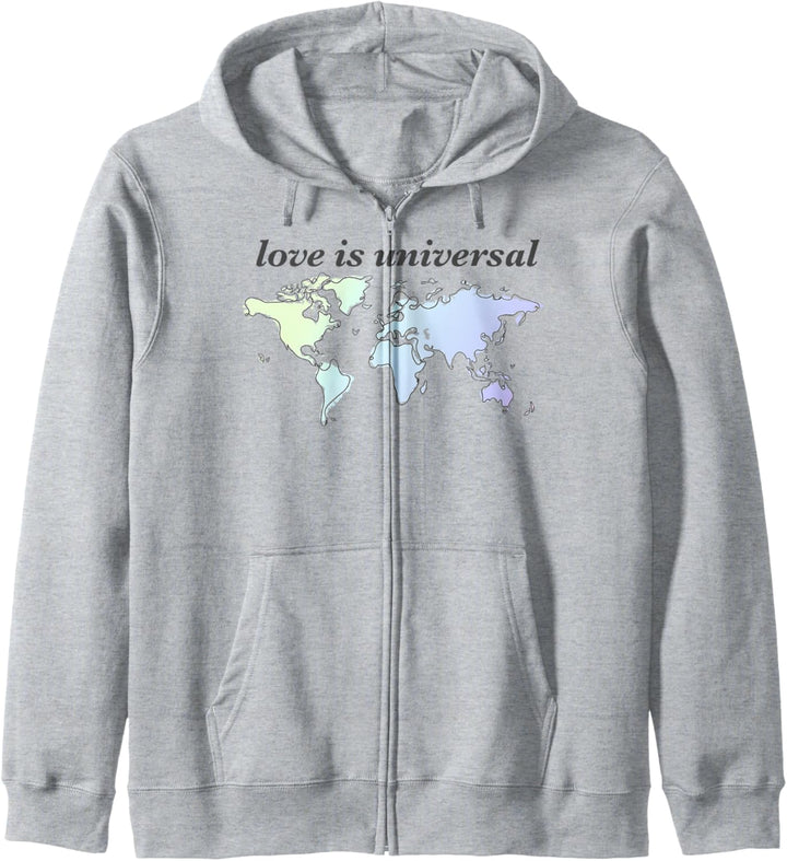 Trendy World Love Kapuzenjacke