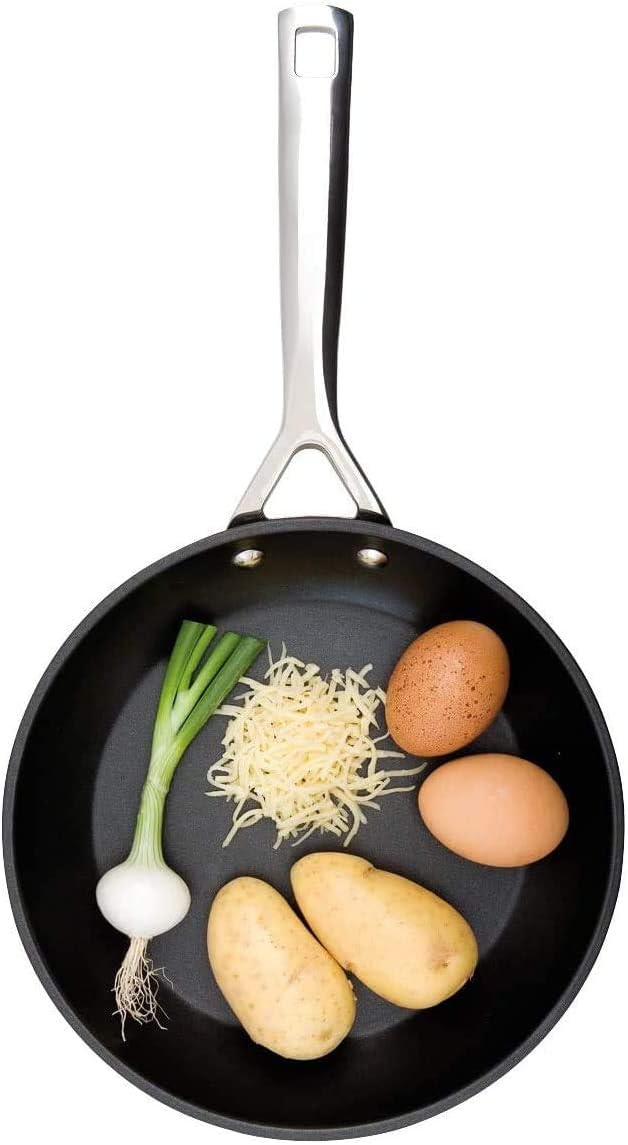 LE CREUSET Aluminium-Antihaft flache Pfanne, Ø 24 cm, Für alle Herdarten inkl. Induktion geeignet, A