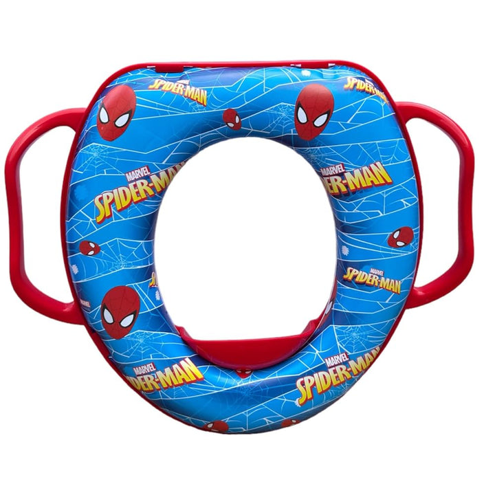 Kinder-Toilettensitz Spiderman Marvel Universal-Adapter mit Griffen