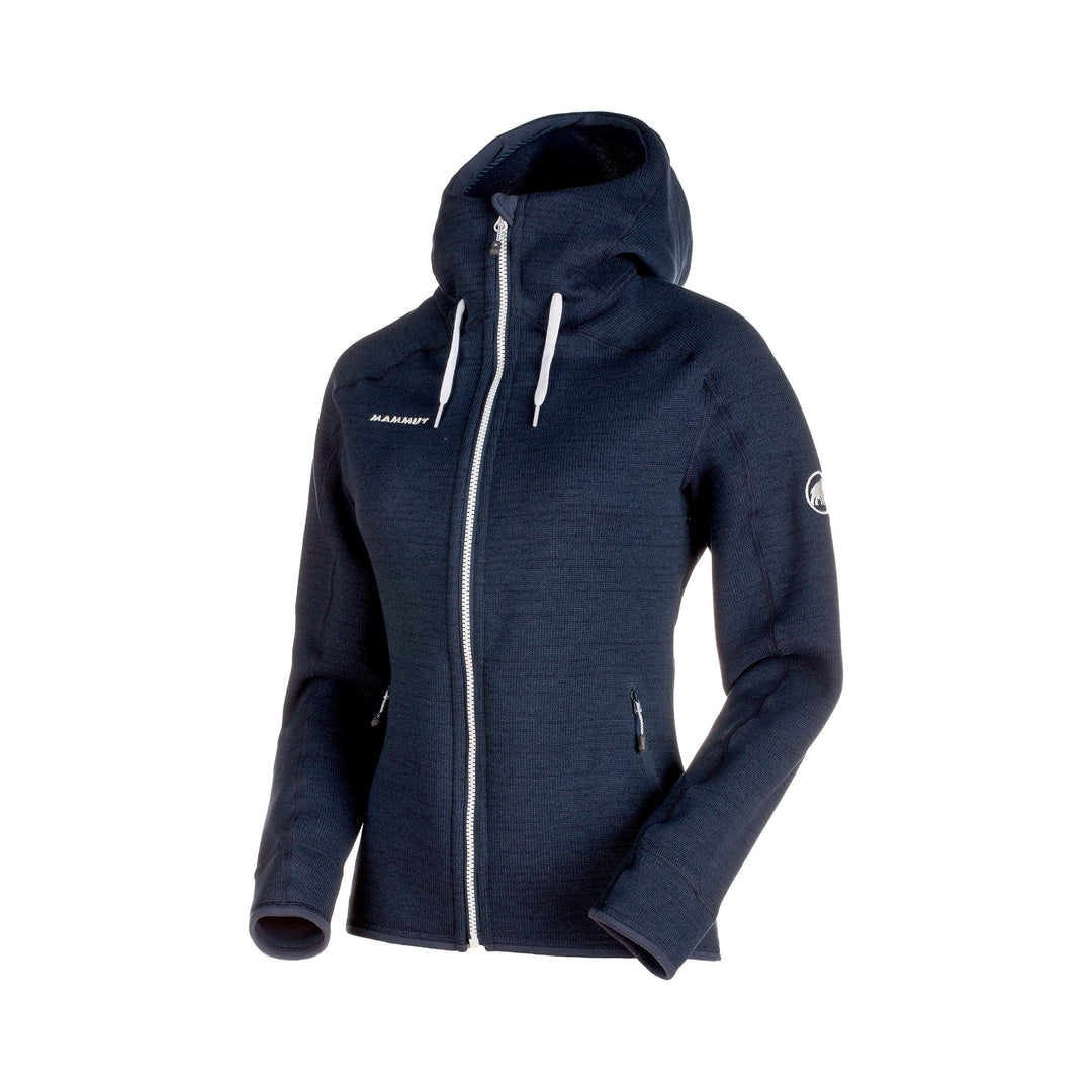 Mammut Damen Trovat Hooded 3in1 Hardselljacke mit Kapuze S Marineblau meliert, S Marineblau meliert