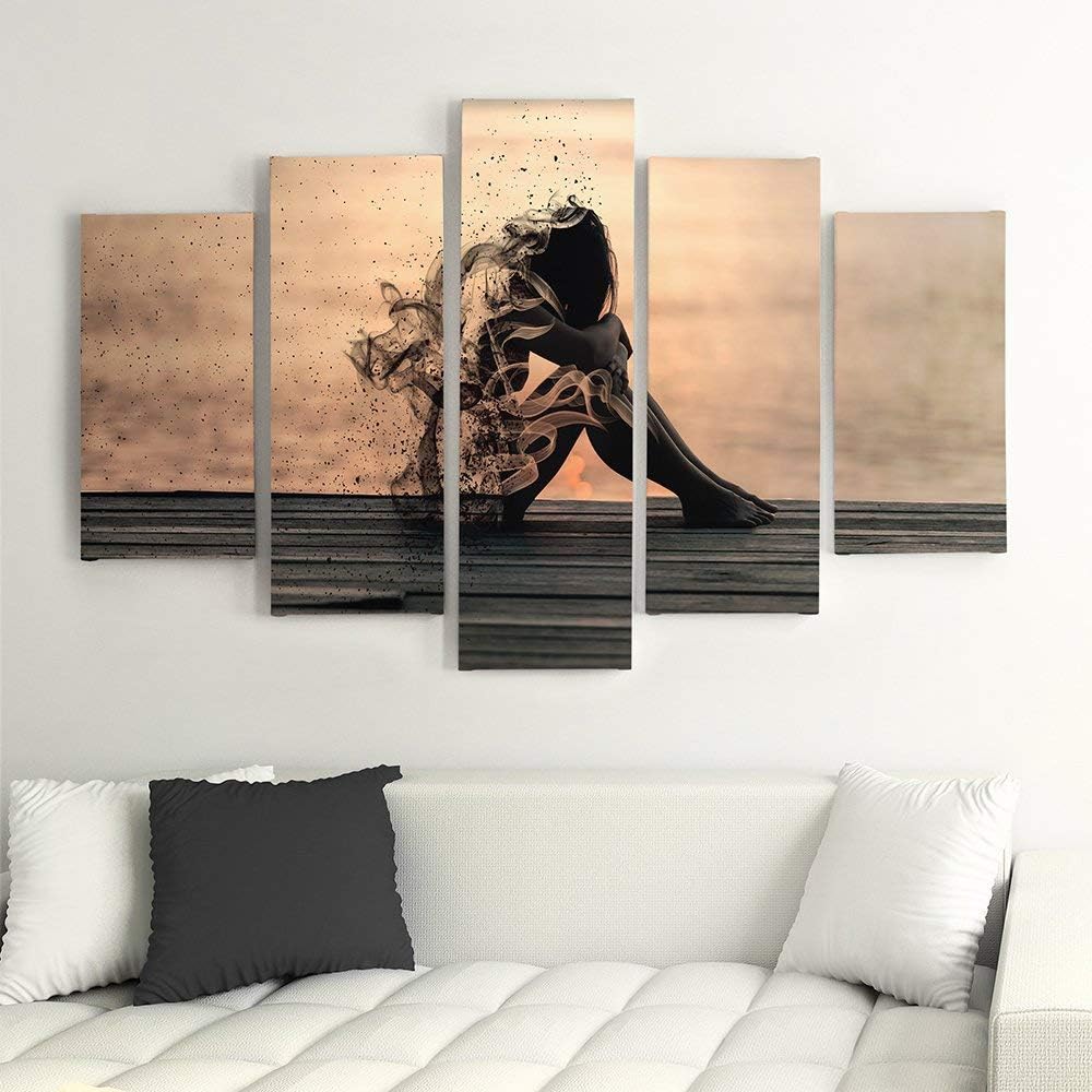 Feeby. Wandbild - 5 Teile - Deco Bild, gedrucktes Bild, Foto, Deco Panel, XXL, 5-Teilig, Typ A, 250x