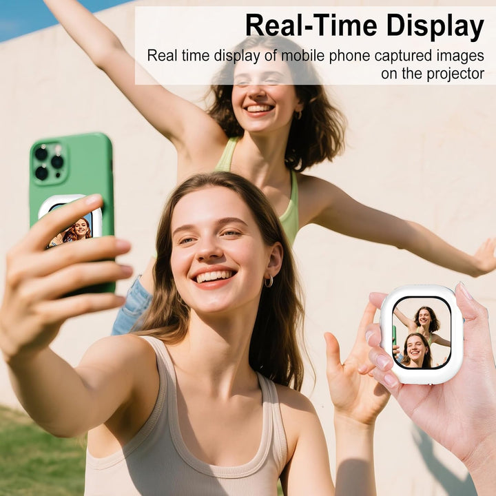 Mobile Phone Selfie Monitor für iPhone &amp; Android 2.01 Inch Wireless Portable Smartphone Rear Camera