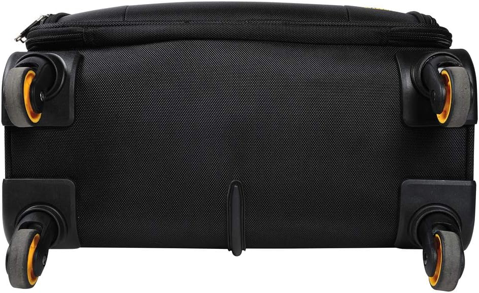 Exacompta 18834E Premium Notebook-Trolley Exactive mit 15,6’’ Laptopfach und ausziehbarem Trolleygri
