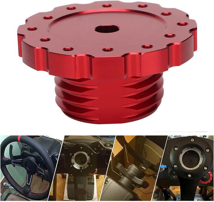 Gaming-Lenkrad-Adapter, Aluminium-Lenkrad-Adapter, SIM Racing Gaming-Lenkrad-Adapter für T300, T500,